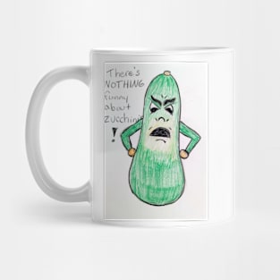 Angry Zucchini Mug